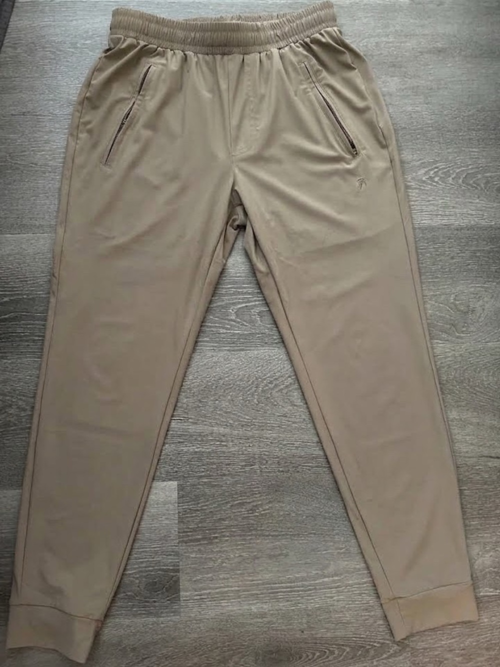 Ash & Erie tan hybrid joggers